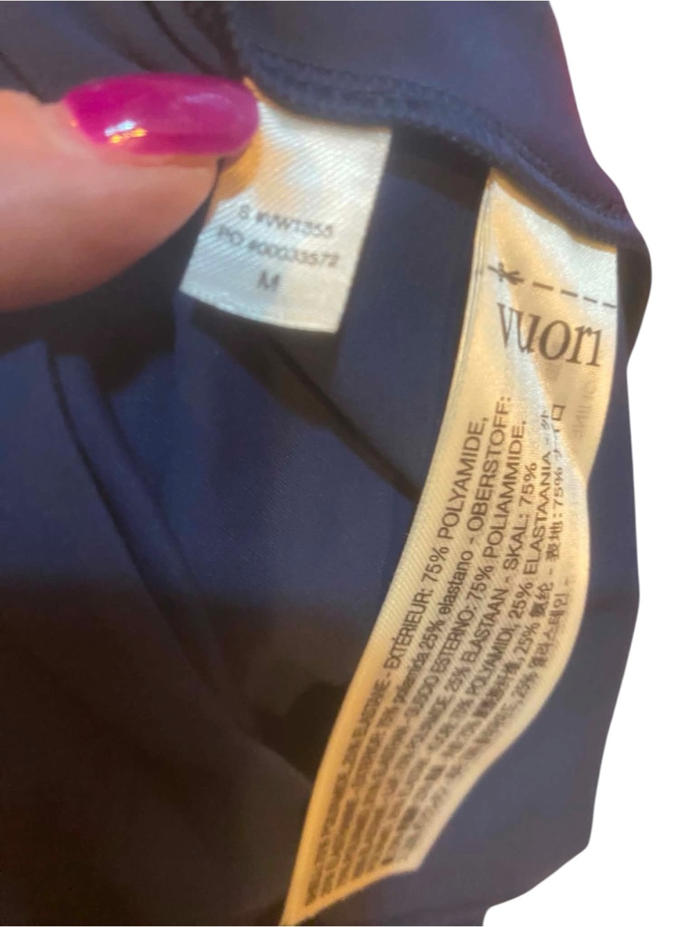 NWT Vuori All The Feels Cami BLUS COAST Size Medium - Picture 5 of 6